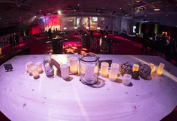 Wax pillar LED - 3" Dia x 4'' H used in the inspiration Deschenes Cch 21