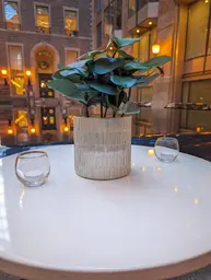 Artificial Clusia plant - 12.5" H - Green used in the inspiration Intercontinental Votive Barcelone Clusia EN