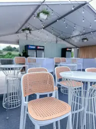 Marseille - Stool - White used in the inspiration Feq 2024   Mezzanine 004 EN
