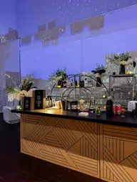 Ibiza Bar 6' - Brown and black top used in the inspiration To   Ibiza   Dubai  EN