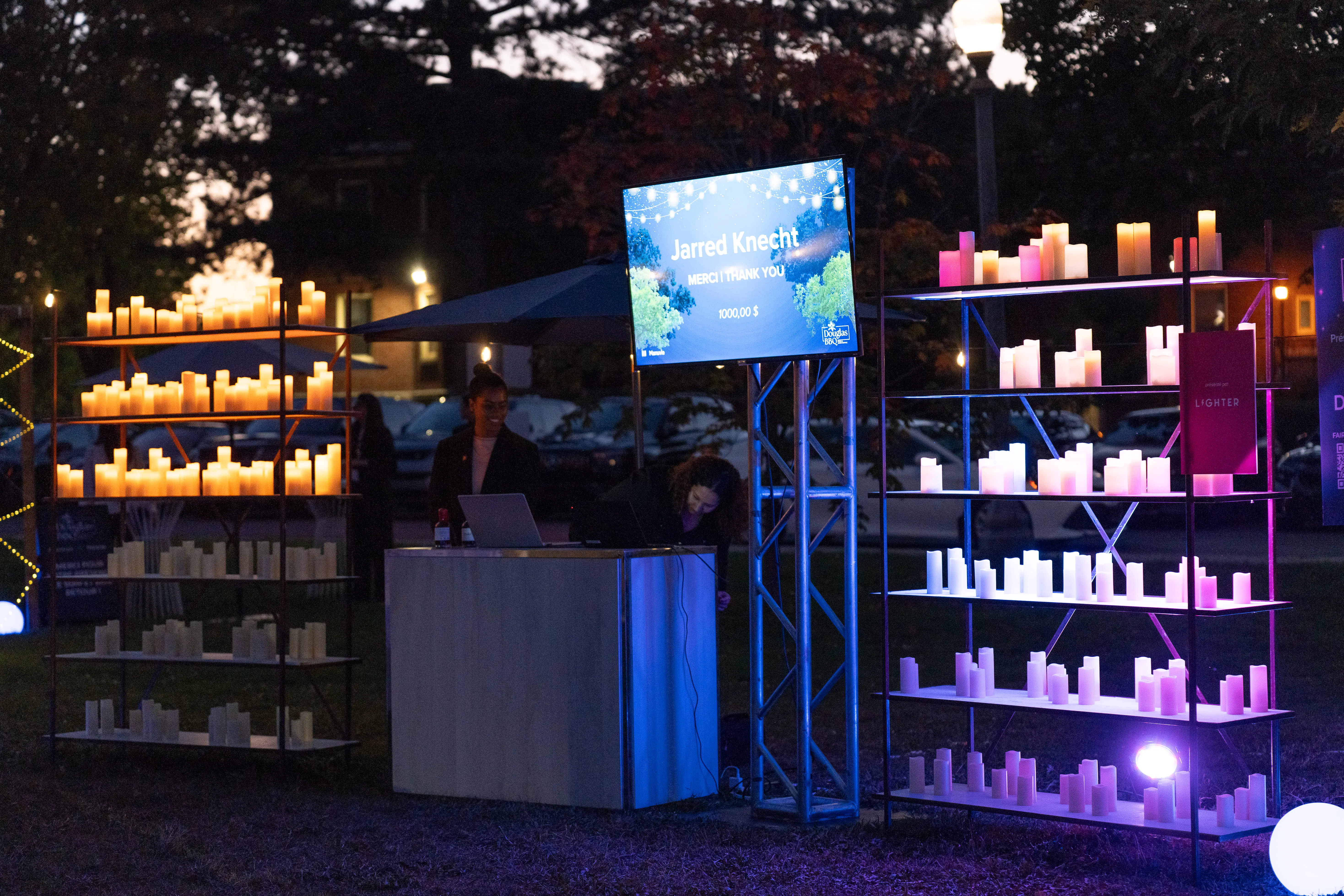 Lampion LED - 1.5" D x 2'' H utilisé dans le cadre de la réalisation Avp09068 FR