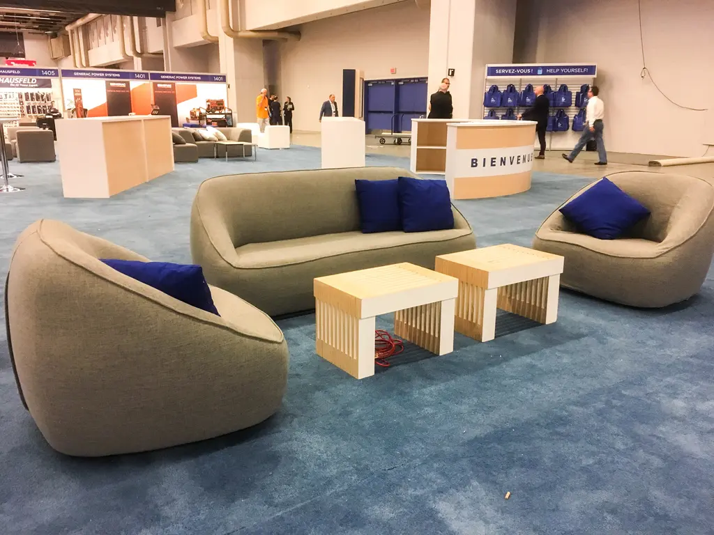 Sofa Malibu Gris Banc Scandinave