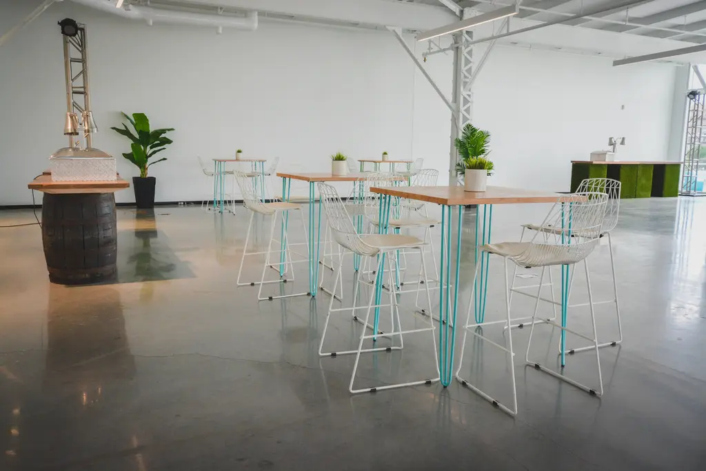 Tabouret Loft Table Oslo Turquoise Votive Barcelone