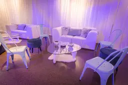 Loft chair - White used in the inspiration Lounge Fidji Blanc Chaise Loft Turquoise