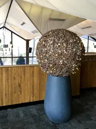 Vine ball - 36'' Dia - Natural used in the inspiration Vase Boule Vigne